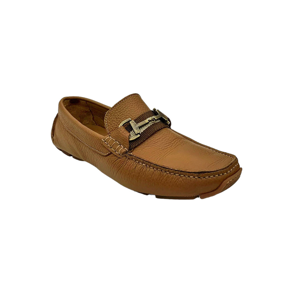 Donald Pliner Men's Dardo Calf Leather Slip-On Loafer Cognac - Medium